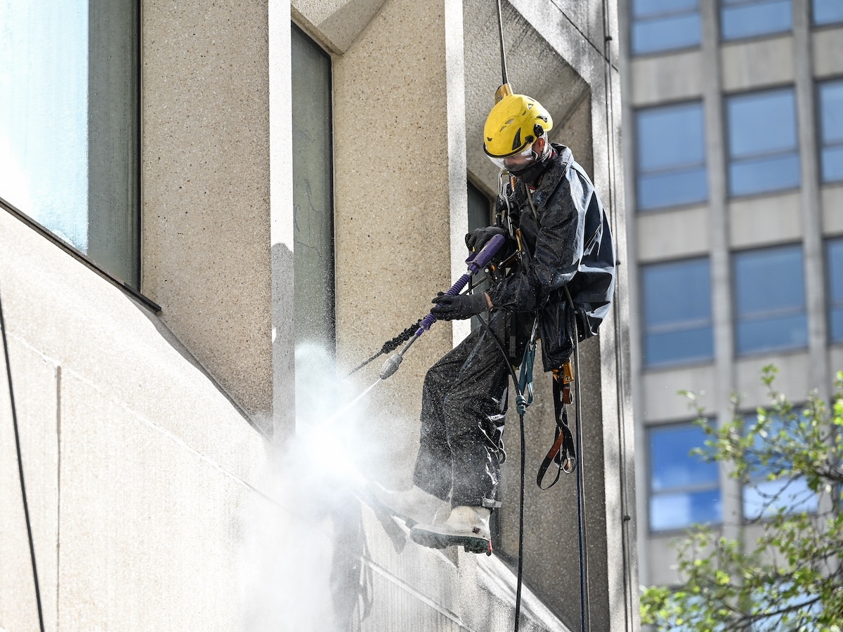 Nettoyage en hauteur